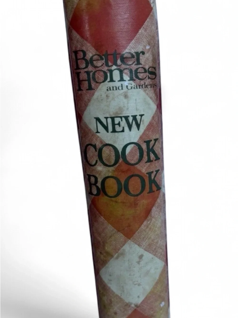 Vintage 1980s Better Homes and Gardens New Cook Book 5 Ring Binder Red Plaid